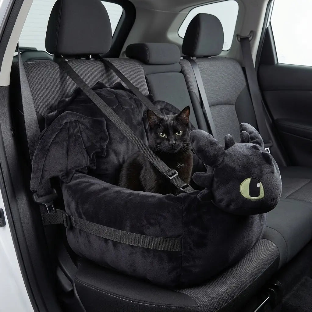 Dragon Themed Pet Car Seat